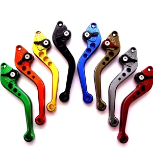 SH-N01CNC Universal Motorcycle Scooter Brake Lever Front Disc Rear Drum Adjustable Brake Clutch Levers Handle for DIO or Activa