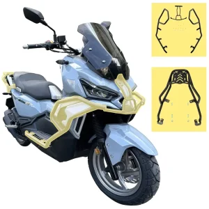 SYM XS150T 12 Husky 150ADV Aluminum Alloy Crash Bar Rear Rack Protective Bumper Guard Motorcycle Accessories