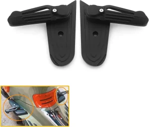 Scooter Accessory for VESPA Sprint 150 Primavera 150 Foldable Passenger Footrest Pedal Foot Pegs Aluminum