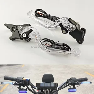 Scooter Clutch Lever Electric Motorcycle Parts Brake Electric Motorcycle Led Handle Levers for Cg125 Universal Accessories