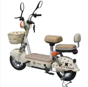 Scooter Electric Bicycle Chinese Factory 350W 48V Rear Hub Motor 3 Speed Carbon Steel Frame 60km Range