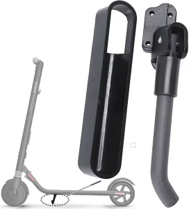 Scooter Kickstand Parking Foot Support with Cover Replacement for NinebotES1 ES2 ES4 Aluminum Alloy Parking Stand Scooter Parts