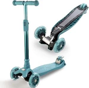 Scooter Kids Pulled Wheel Kick Toy Scooter Baby Adjustable Children Foot Scooter for 3 8 Years Kids