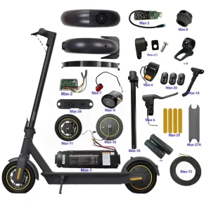 Scooter Repair Tools and Spare Parts Accessories for MAX G30 Electric Scooter
