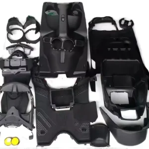 Scooter WBS150 Body Parts ABS Plastic+PP+Lamp Motorcycle Full Set of Fairing Plastic Exterior Parts