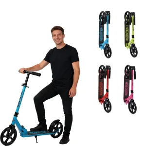 Scooter for Adult PU Wheel Kids Kick Scooter 2 Wheel Riding Scooter
