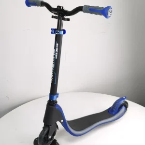 Scooter for Kids 2 Wheels Light Up Folding Kids Scooter with 3-Level Adjustable Handlebar