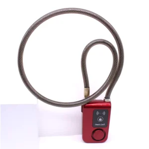 Security Mobile Phone App Control Bike Lock Waterproof Smart ABS+Stainless Steel 80cm CE Certified Scooter Accessories