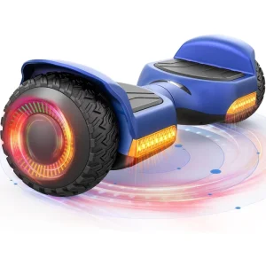 Self Balancing Scooter New G13 All Terrain Balancing Scooter with LED Lights & 500W Motor with Bluetooth for Kids ages 6-12