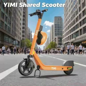Shared Scooter Rental CE Certified Urban Mobility 4G GPS APP Control System 25km/h Optional Seat Included Aluminum Alloy