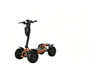 Smart Electronic Four Wheel Scooter with Foldable 2400 W Power 30 AH Lithium Battery 100 KG Max Load Off Road Electric Vehicle