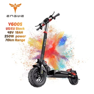 Smart Electronic Scooter Upgraded Foldable Adult E-Scooter 10-Inch Electrico Trottinette Electrique with 250W Power