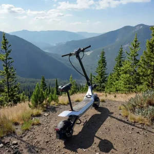 Smart GPS Aluminum Alloy Electric Scooter Urban Commuter Lightweight Foldable Design