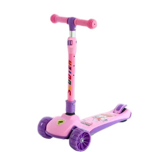 Stable and Safe Outdoor Sport Foot Scooter Toy 3 Wheel Foldable Kick Scooter