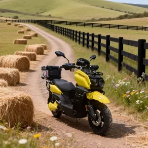 Streetbikes Innovative Highpower Electric Scooter 60V 1500W Efficient E Moto