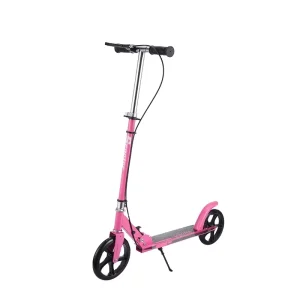 Stylish Collapsible Scooter Iron Material Kids Kick Scooter 200mm Big Wheel Foot Pedal Scooter