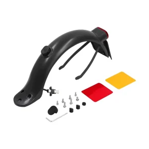 Suitable for M365 Foldable Electric Scooter Rear Fender with Bracket Tail Light Screws
