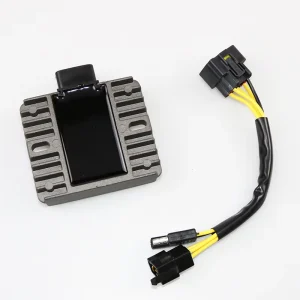 T144converter Scooter Voltage Regulator Rectifier J&N 230 22220 Plastic Gray Black Replacement Right Placement
