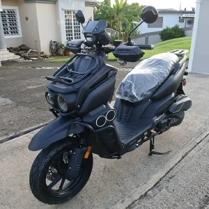 TANK150CC Gasoline Motorcycles GY6 Air Cooled Engine Max Speed 85Kmh Disc Brake Gas Scooter with Mp3 Speaker
