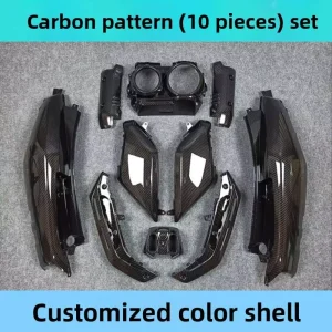 Tank 200cc Scooter Accessories Carbon Fiber Plastic Replacement Parts for Chuma 200cc Motorcycle