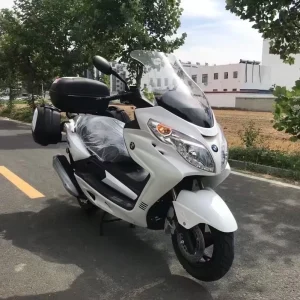 The New BMW1 Jueshijie 200-400CC >80km/h EFI Antonis Gas Scooter Motorcycle USB Charged for Audio