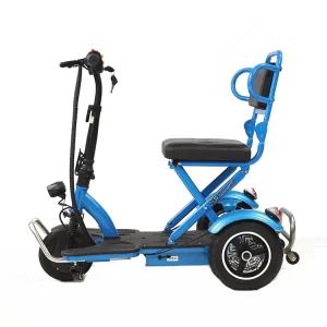 Three Wheel Mobility Electric Scooter with Two Wheel Design 500W Motor Power 350W Alternatives Max Load 150kg