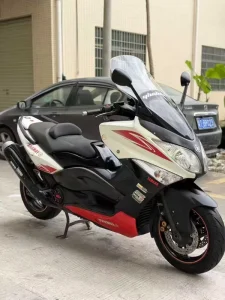 Tmax500 Gas Scooter Liquid Cooled Parallel Twin Cylinder Japan for Long Distance Travel and Daily Commute