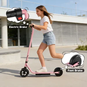 Top Quality 250W Children Electric Scooter with 3 Speed Modes for Safety US EU DE UK Domestic Delivery Service in Stock