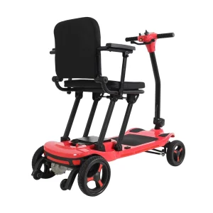 Travel Mobility Scooter Aluminum Alloy Frame 120kg Capacity Battery