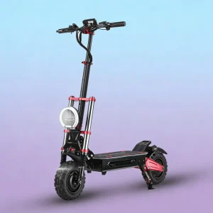Two Wheel Electric Scooter with Dual Motor Aluminum Frame 11 Inch Foldable for Adult