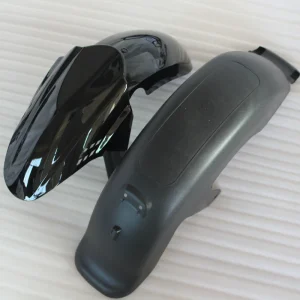 U2 E-Motorcycle Front and Rear Fenders Splash Guards Plastic Fiber UB Front and Rear Fenders Electric Moped Parts