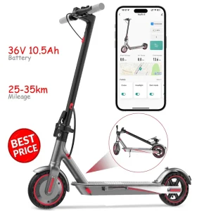 USA Warehouse Stock Fast Delivery 36V 10.5Ah Electric Scooter 8.5inch Honeycomb Foldable 2 Wheel E Scooter for Adults