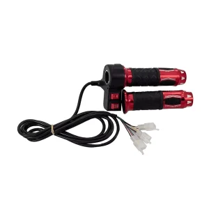 Universal 12V 72V Three-Speed Turn Handle Accelerator Grips Citycoco Electric Scooter Motorcycle Body Systems Part