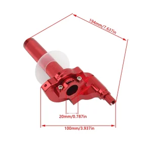 Universal 22mm CNC Aluminum Motorcycle Replacement Accelerator Throttle Grip Moped Scooter Bike Twist Grips Model Accessories