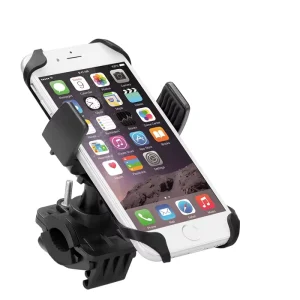 Universal Bike Accessories Mobile Phone Holder Mount Scooter Bicycle Motorcycle Handlebar Smartphone Holder with Silicone Band