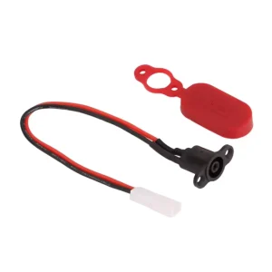 Universal Electric Scooter Charging Port Waterproof Plastic Cover Waterproof Plug Complete Set Scooter Replacement Accessories