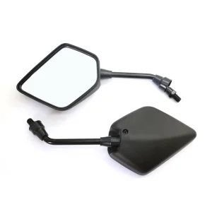 Universal Motorcycle Rearview Mirror with Reflector Handlebar Side Mirrors for Scooter Bike Modified Custom Auto Parts
