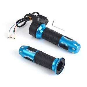 Universal Speed Acceleration Steering Handle Accessory for Electric Bicycle Scooter Tricycle Rotating Plastic Body Systems