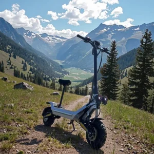 Urban Glide Electric Scooter Foldable Design for Dynamic City Commuting and Leisure