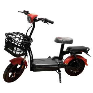 Urban Leisure Electric Scooter Moped Electric Bicycle Steel OEM 48V 350W Rear Hub Motor LEAD ACID Battery Electronic Bike