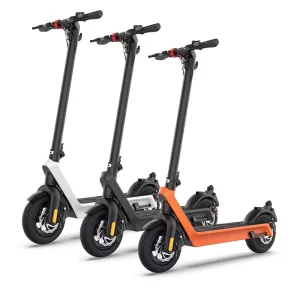 Urban Pro Electric Kick Scooter Adult Foldable 10 Inch Large PU Wheels with Dual Dish Brake 100km Range Brushless Motor