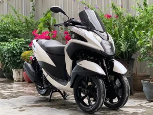 Used Yamaha Three wheel Scooter 150 Big Step Cruise Majestic 250 Can Be Licensed Off road Boat Motorcycle ZY125T 15 Mainland