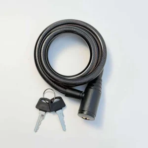 Value Pack PVC Coated 12x1200mm Key Wire Cable Lock Motorcycle E Scooter Bike Bicycle Accessories Bicycle Lock