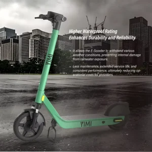 Waterproof IPX5 4G IoT Shared Electric Scooter GPS Dual Location Active Security Remote Control Modular Design