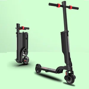 X6 Electric Scooter Lightweight Adult Folding Kick 2-Wheel Smart Foldable Stand 250w Motor Power Electric Skateboard