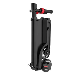 X6 Mini Foldable Electric Scooter 36V 2 Wheels Solid Tire Portable Adult Commuter E-Kick Scooter With Custom Logo Pedal