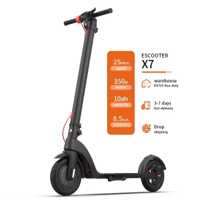 X7 Electric Scooter 350W Motor Power Dual Suspension Foldable Off-Road Waterproof Removable Battery Electronic Two-Wheel