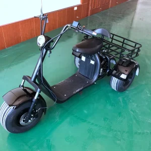 X7 Electric Three-Wheel Scooter for Lithium Battery Waterproof IP65 Brushless Foldable 1500W Max Load 150kg