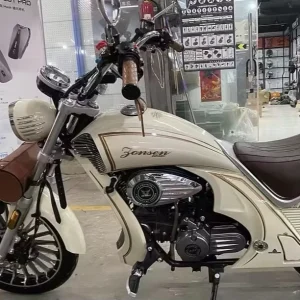 Yomi 125cc 4-Stroke Vintage Motorcycles Retro Mini Scooter Front Disc Brake Electric Start Gas Commuter