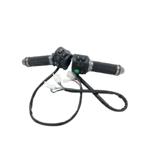 Z6 Electric Scooter Bike Handle Throttle With Combination Switch Made of Durable Plastic